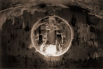 Photo of the Altar in the cells-caves, situated in 2 kilometers out of the Monastery's border