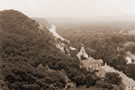 General view of the Svyatogorsk Monastery against a background of Severskiy Donets river